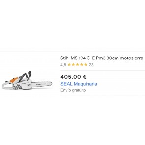 Análisis y review Stihl MS 194 CE