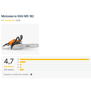 Opiniones Stihl MS 182
