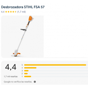 Opiniones Stihl FSA 57