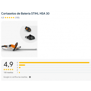 Opiniones Stihl HSA 30