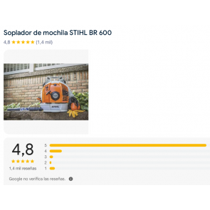 Opiniones Stihl BR 600