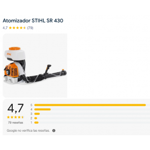 Opiniones Stihl SR 430