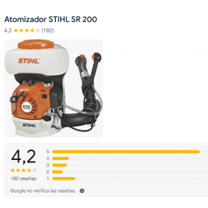 Opiniones Stihl SR 200