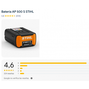 Opiniones Stihl Ap 500 S